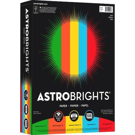 Wausau ASTRO ASTROBRIGHTS ECO FRIENDLY COLORED WAU22226